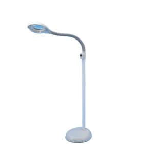 Led Lamp With Magnifying Lens