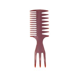 Oil Comb Two Sides with Triple Fork 04