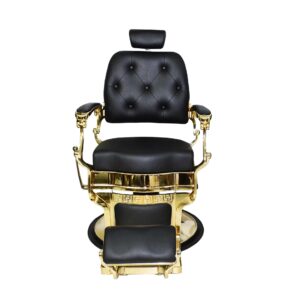 Barber Chair 5288K Black #127 / Gold