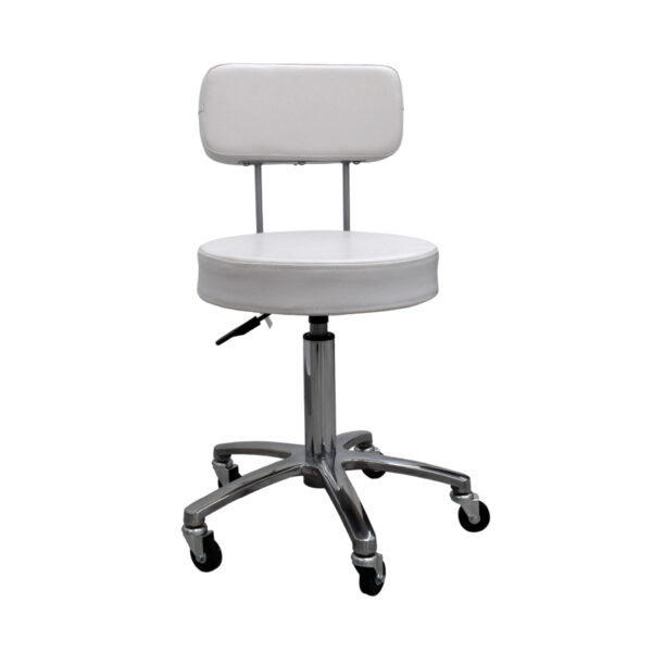 image white stool 7309 2 ws