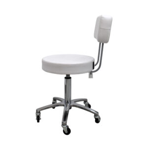 image white stool 7309 3 ws