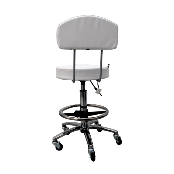 image white stool 7312 2 ws