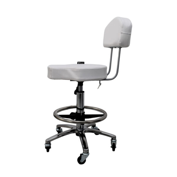image white stool 7312 3 ws