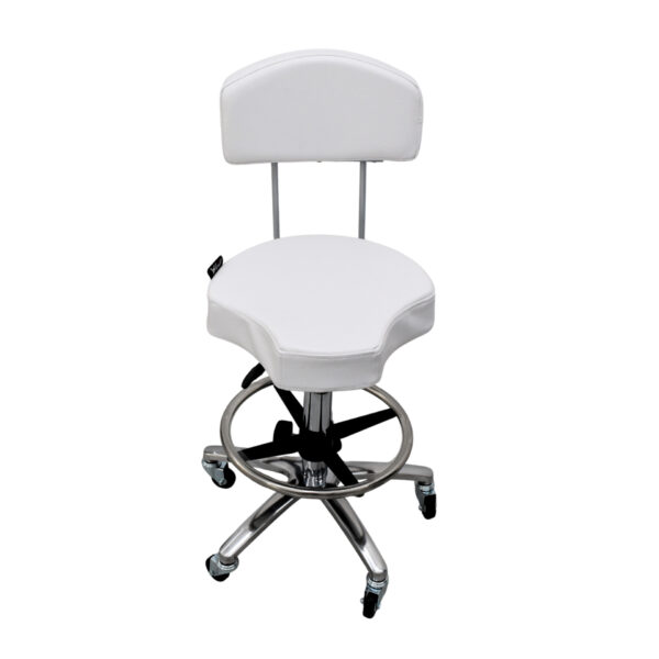 image white stool 7312 5 ws