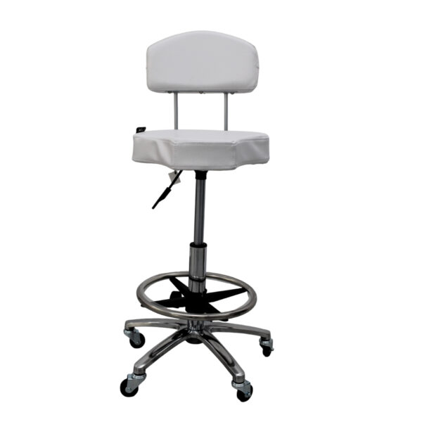 image white stool 7312 6 ws