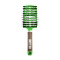 image hairbrush nylon boar bristles green 14 1 ws