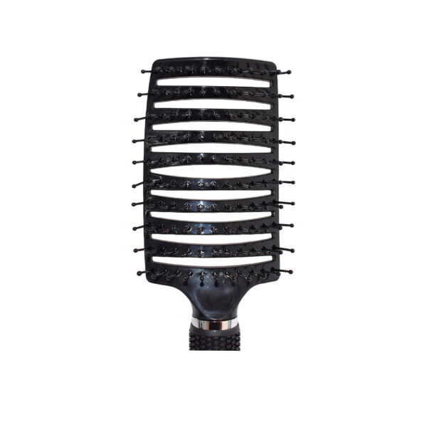 image hairbrush nylon boar bristles white 13 4 ws