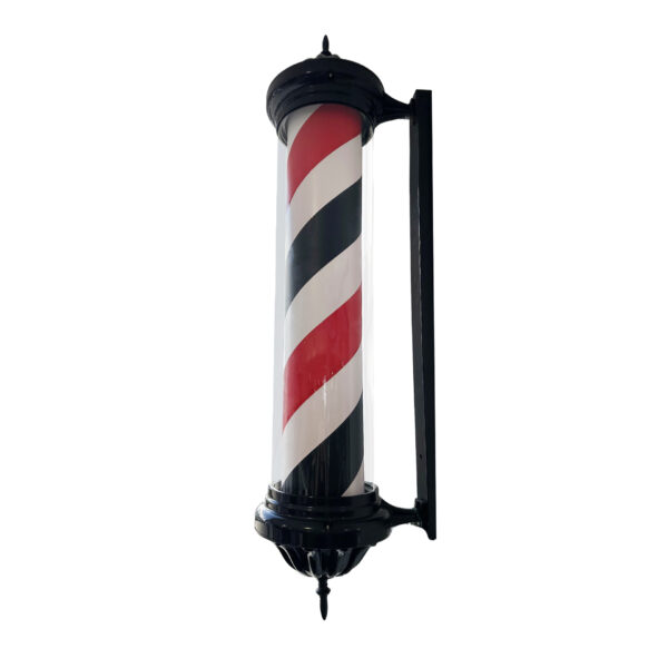 image barber pole M345C black red white d8 2 WS