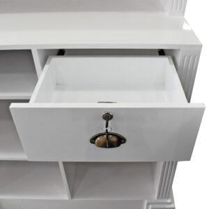 image reception table ml7858 white 4 ws