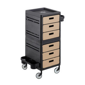 image salon trolley MY black capuccino 3 ws