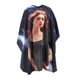 image cutting cape dotted dress copper ws 2