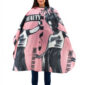 image cutting cape pink beauty design ws 2
