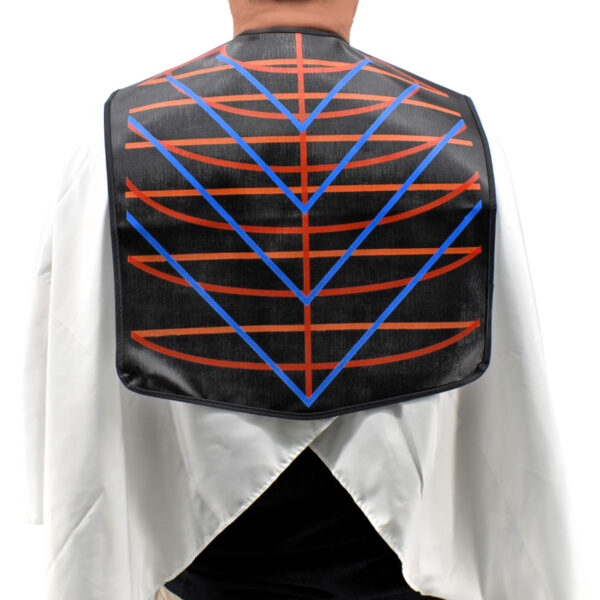 image cutting collar black square jfl01 ws